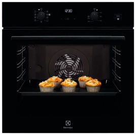 Электрический духовой шкаф Electrolux EOD5C50Z 59 см, 72 л, гриль и конвекция, черный