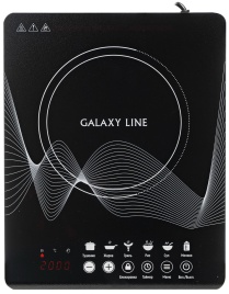 Настольная плита Galaxy GL3063 1 конфорка, черный