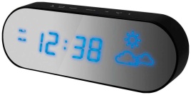 Метеостанция  BVItech BV-42BMP СИНИЙ/ЗЕРКАЛО