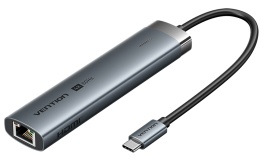 Мультифункциональный хаб Vention USB-C 6 в 1