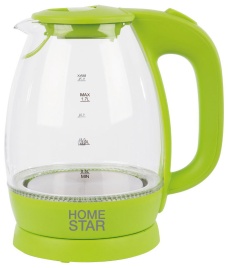 Чайник электрический Homestar HS-1012 003943 зеленый