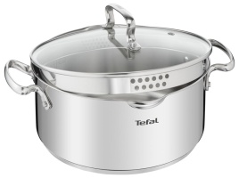 Кастрюля Tefal DUETTO+ 2.9 л G7194455, нержавеющая сталь, для всех типов плит