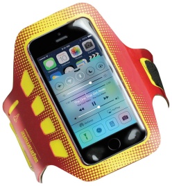 Чехол для занятий спортом Promate liveBand красный