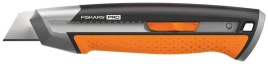 Нож  Fiskars канцелярский 25 мм CarbonMax 1027228