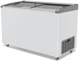Морозильный ларь Gellar FG 400 E серый