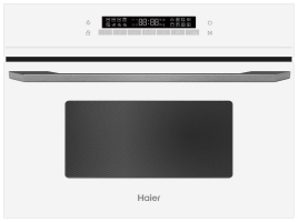 Электрический духовой шкаф Haier HMX-BDC399W 59 см, 40 л гриль, белый