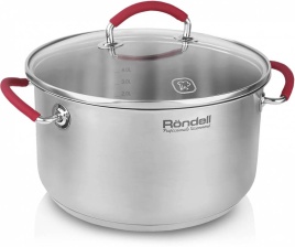 Кастрюля Rondell Sorge RDS-1221 24 см 5.1 л с крышкой