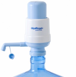 Помпа механическая HotFrost А6, белый с голубым