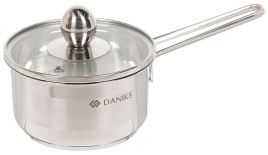 Ковш с крышкой Daniks GS-01311-12SP 0.8 л