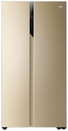 Холодильник Side-by-Side Haier HRF-541DG7RU No frost, золотой