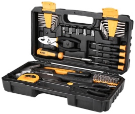 Набор инструментов для дома Deko PRO DKMT62 (62шт.) черно-желтый
