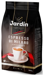 Кофе зерновой Jardin Espresso di Milano 1кг