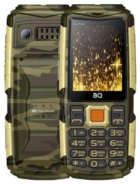 Мобильный телефон BQ BQ-2430 Tank Power Камуфляж Золото