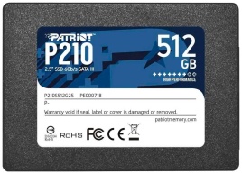 Накопитель SSD Patriot Memory 2.5 P210 512 Гб SATA III (P210S512G25)