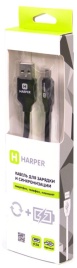 Кабель micro USB Harper SCH-330 black