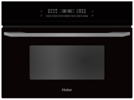 Электрический духовой шкаф Haier HMX-BDC399B 59 см, 40 л, гриль, черный