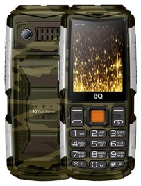 Мобильный телефон BQ BQ-2430 Tank Power Камуфляж Серебро