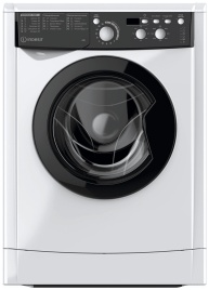 Стиральная машина Indesit EWUD 4105 BK CIS автомат, загрузка 4 кг, белый