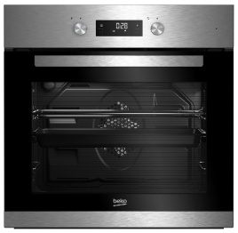 Электрический духовой шкаф Beko BDE22300X, 71 л, 6 режимов, серебристый