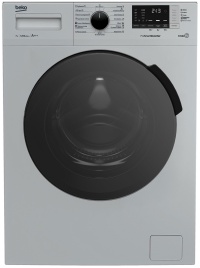 Стиральная машина Beko RSPE78612S автомат 7 кг, обработка паром, серебристый