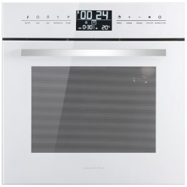 Электрический духовой шкаф Zigmund & Shtain EN 117.921 W 60 см, 73 л гриль конвекция, белый