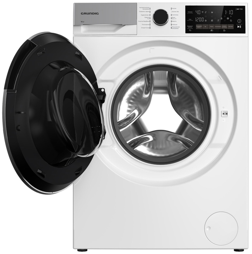 Стиральная машина Grundig GWP810616WW 10 кг, белый фото 4