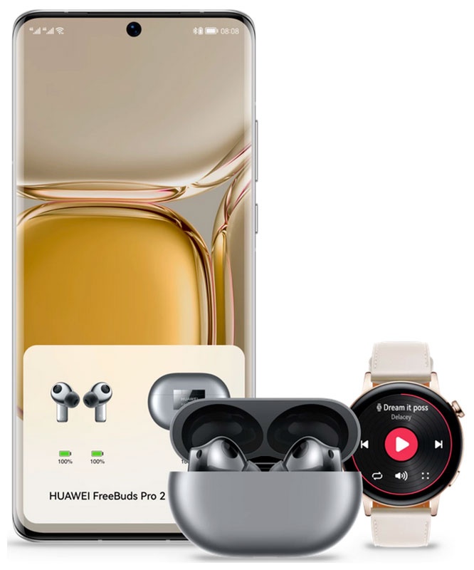 Вставные наушники Huawei FreeBuds Pro 2 Silver фото 3