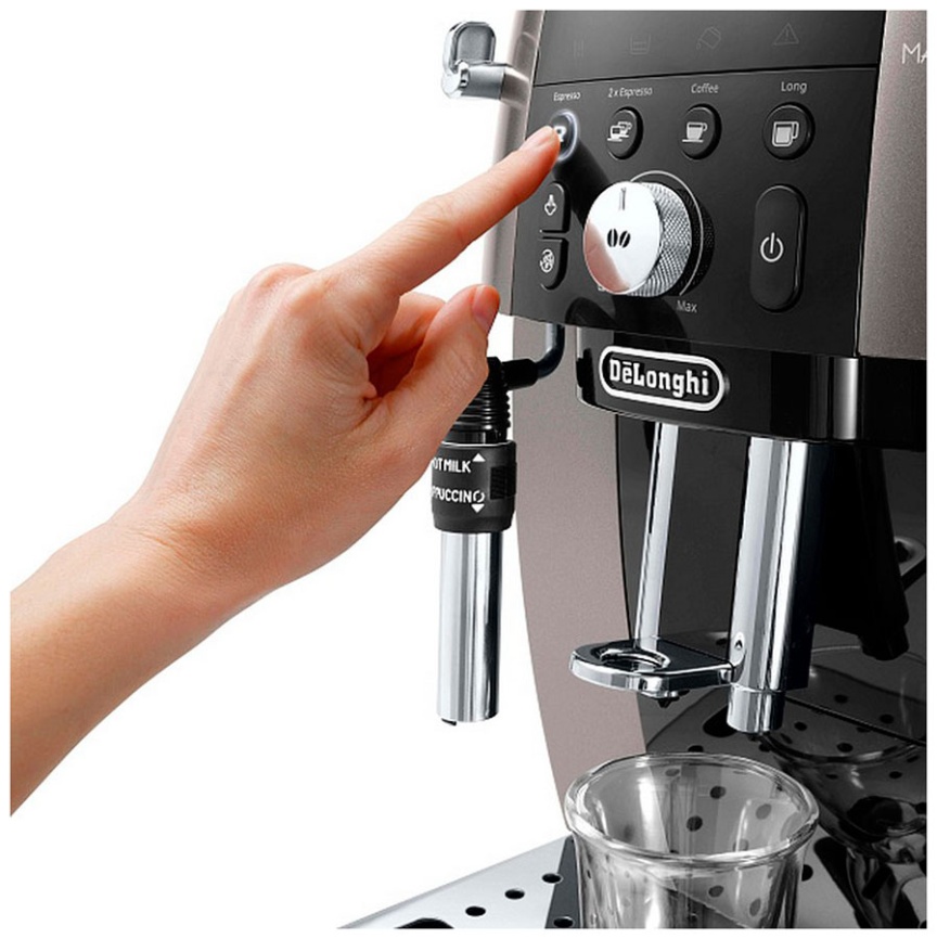 Кофемашина автоматическая De’Longhi ECAM250.33.TB, кофемолка фото 5
