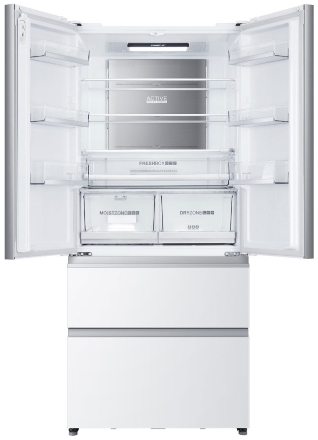 Многокамерный холодильник Haier HB18FGWAAARU No frost, белый фото 6