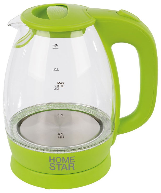 Чайник электрический Homestar HS-1012 003943 зеленый фото 2