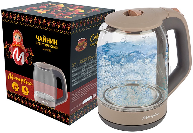 Чайник  Матрёна MA-006 005414 бежевый фото 5