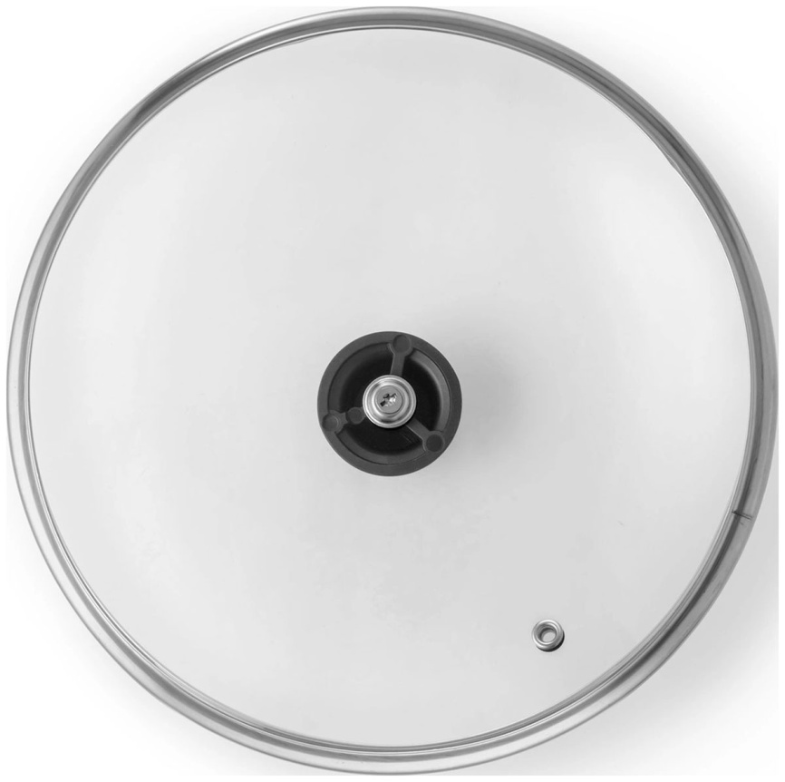 Крышка Tefal Cocoon 04197728 с пароотводом, закаленное стекло, 28 см фото 3