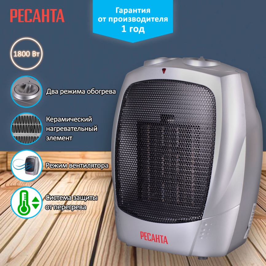 Тепловентилятор Ресанта ТВК-1 фото 6