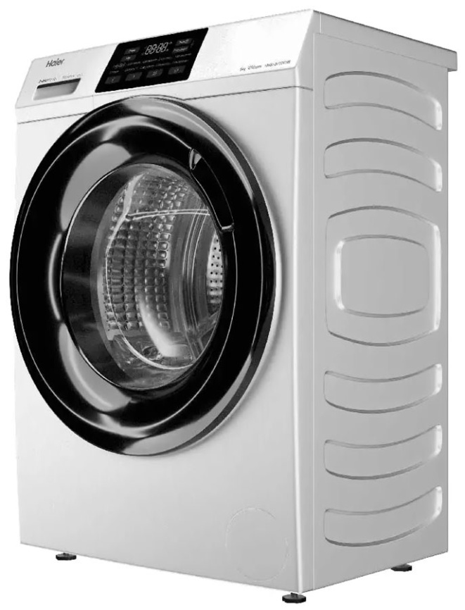 Стиральная машина Haier HW60-BP10919B автомат 6 кг, белый фото 3