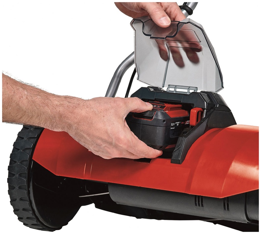 Газонокосилка аккумуляторная Einhell PXC GE-HM 18/38 Li-Solo 3414200 фото 3