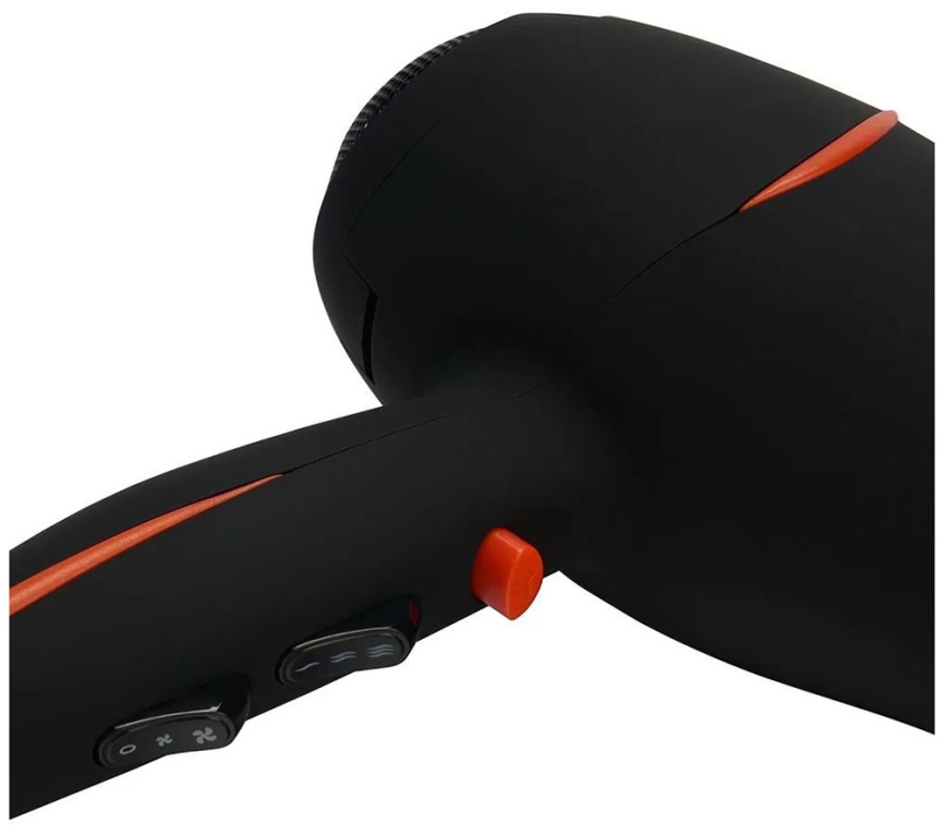 Фен Polaris PHD 2038Ti, мощность 2000 Вт, холодный воздух, концентратор фото 7