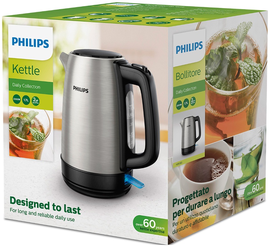 Чайник электрический Philips HD9350/90 фото 3