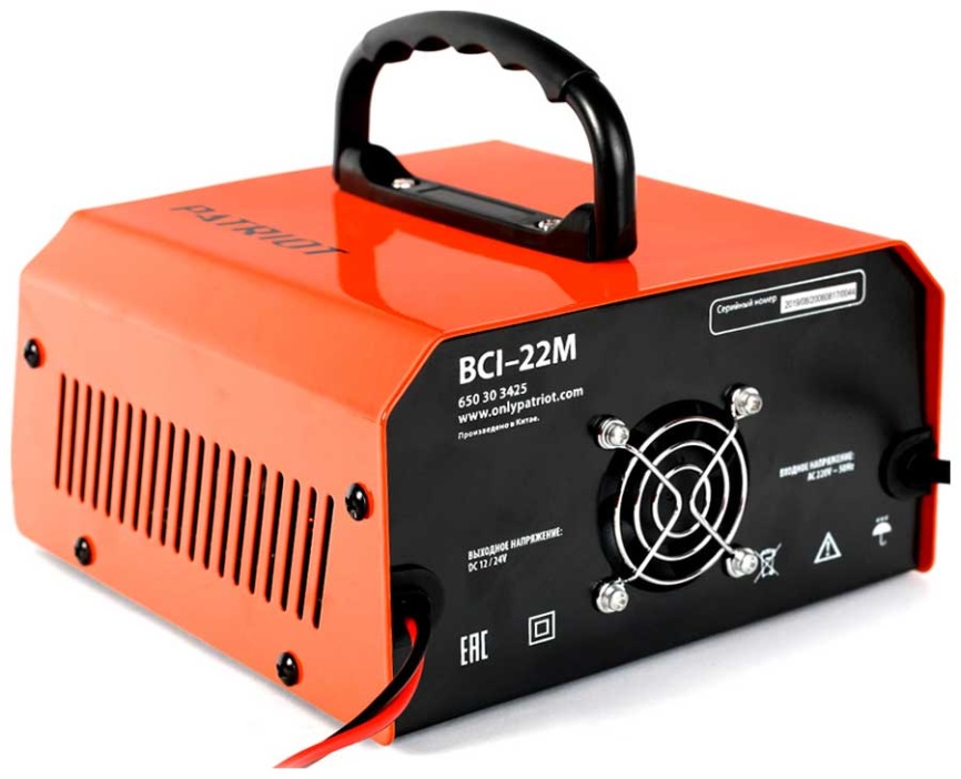 Зарядное устройство для автомобилей Patriot BCI-22M фото 2