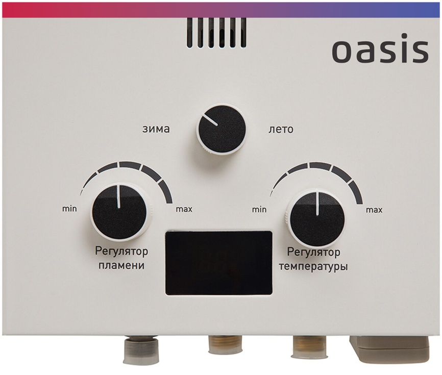 Газовый водонагреватель Oasis OR-12 W белый фото 3