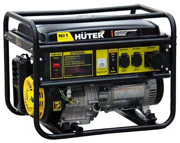 Электрический генератор и электростанция Huter DY9500L 64/1/39 фото 1