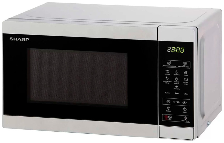 Микроволновая печь - СВЧ Sharp R2800RSL Серебристый фото 1