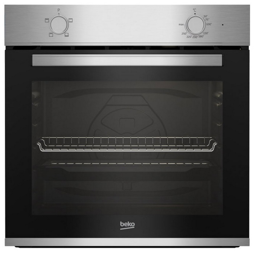 Электрический духовой шкаф Beko BBIC12000XD 59 см, 74 л гриль, серебристый фото 1