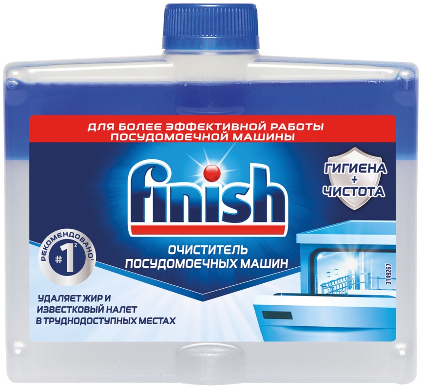 Средство чистящее Finish д/пмм 0138 250 мл фото 1