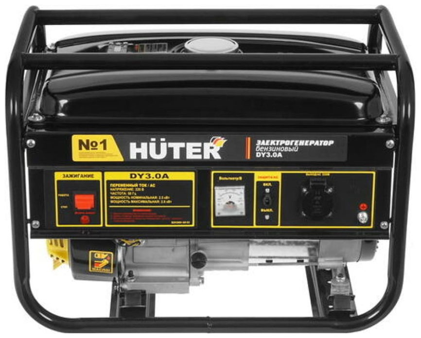 Электрогенератор  Huter DY3.0A желто-черный фото 3