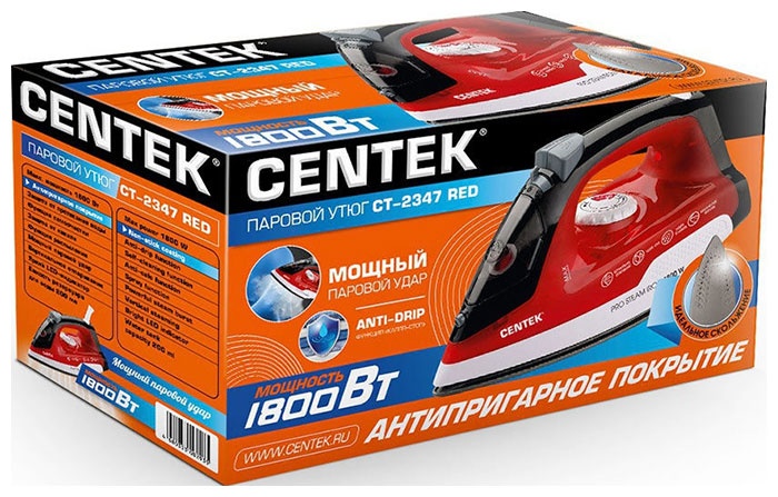Утюг Centek CT-2347 RED фото 4