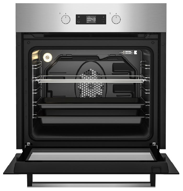 Электрический духовой шкаф Beko BDE22300X, 71 л, 6 режимов, серебристый фото 4
