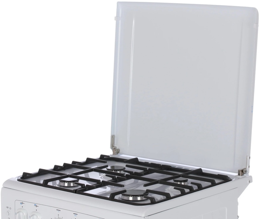 Газовая плита Gefest Брест 6100-02 60 см, 52 л, 4 конфорки, белый фото 8