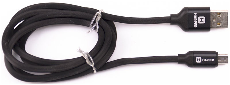 Кабель micro USB Harper SCH-330 black фото 3
