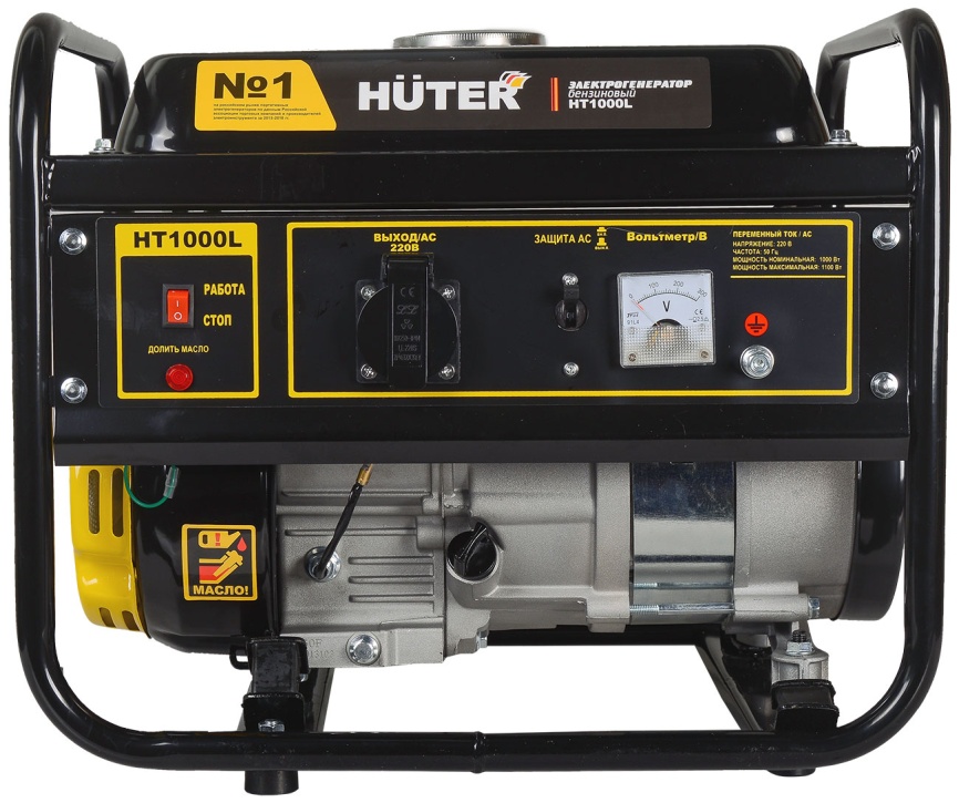 Электрический генератор и электростанция Huter HT1000L фото 4