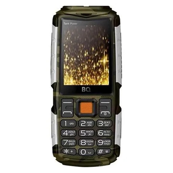 Мобильный телефон BQ BQ-2430 Tank Power Камуфляж Серебро фото 2